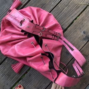 Givenchy pink large “pumpkin bag”.